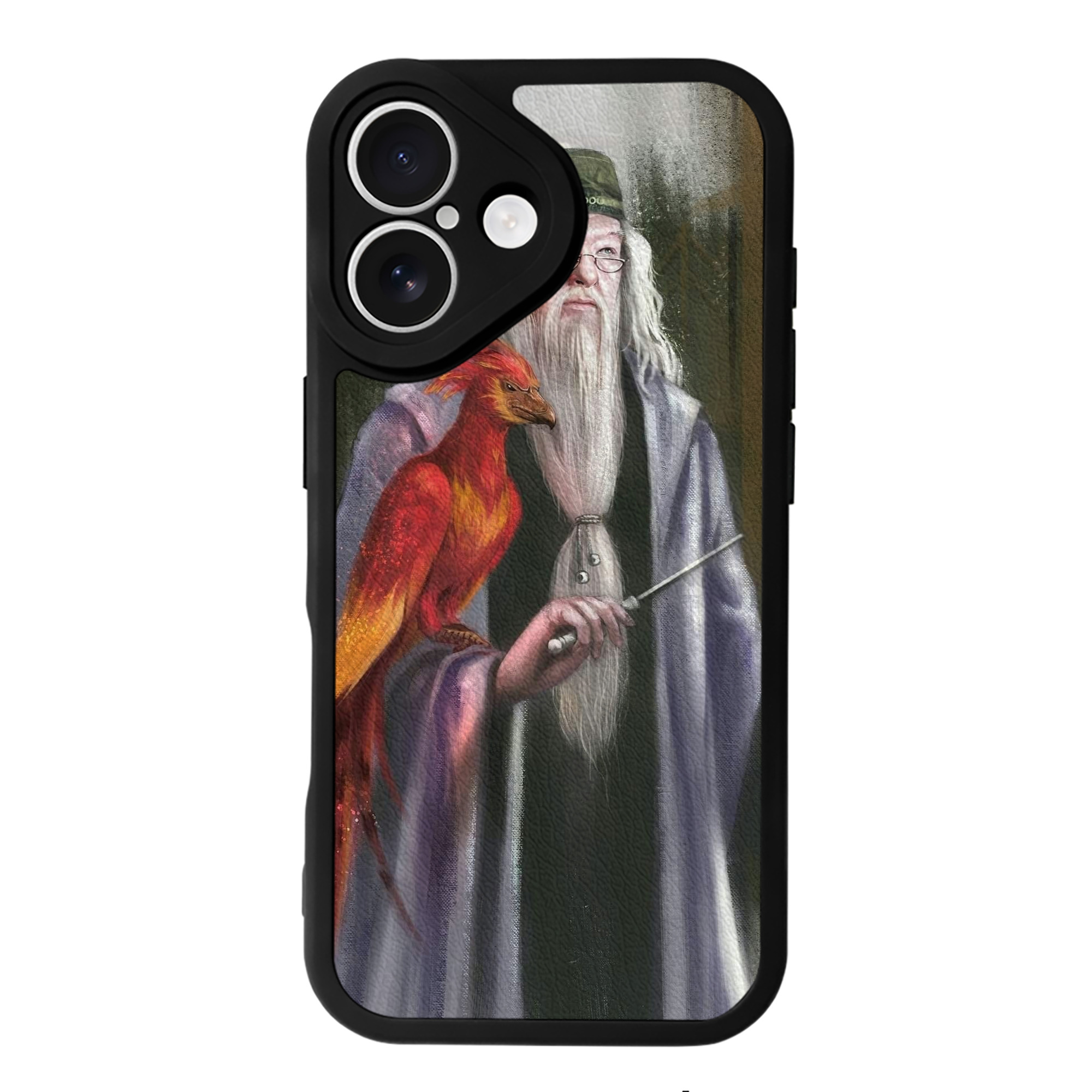 （画像用） Harry Potter ハリー・ポッターシリーズ 【iPhone 16シリーズ対応】シリコンスマホケース（レザー調） 材質：シリコン